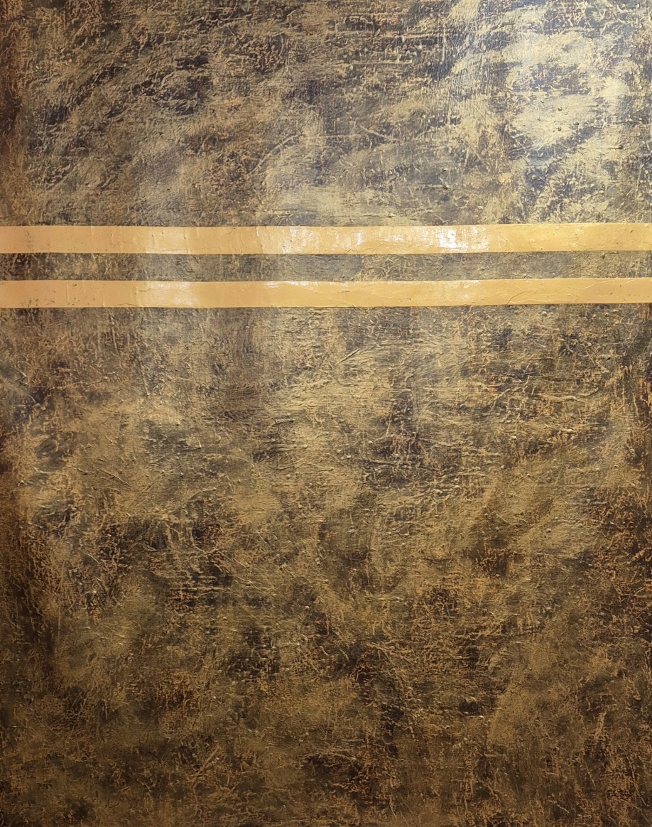 modern golden painting