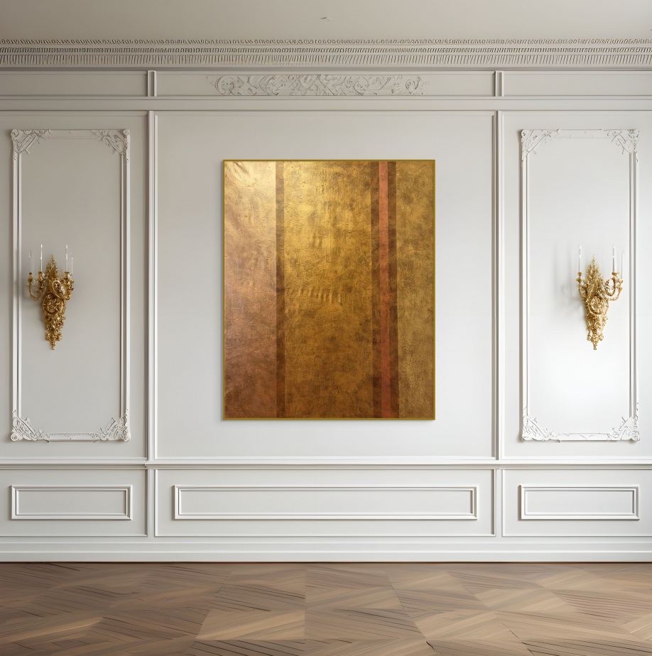 Elegant golden painting